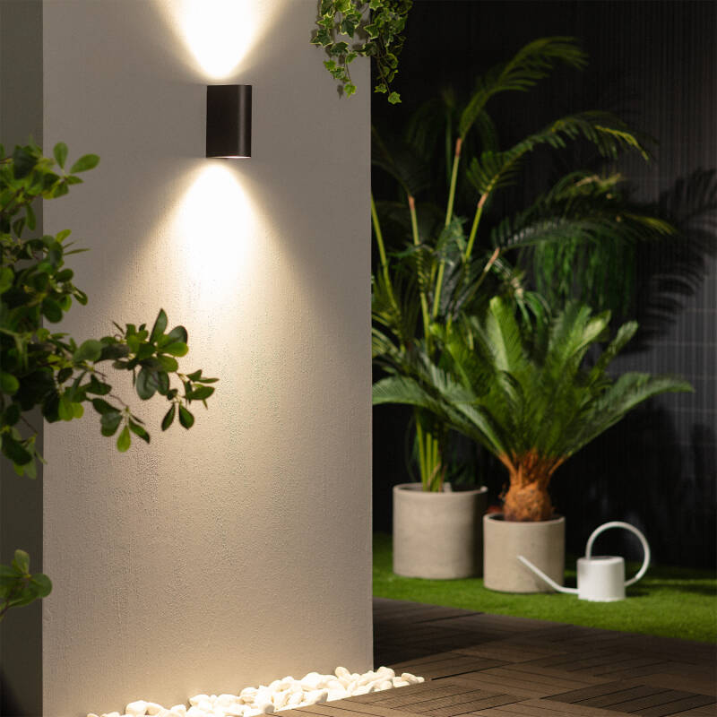 DERMIVO buitenwandlamp zwart, afbeelding 2