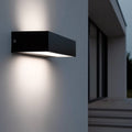 DORNAVO buitenwandlamp zwart