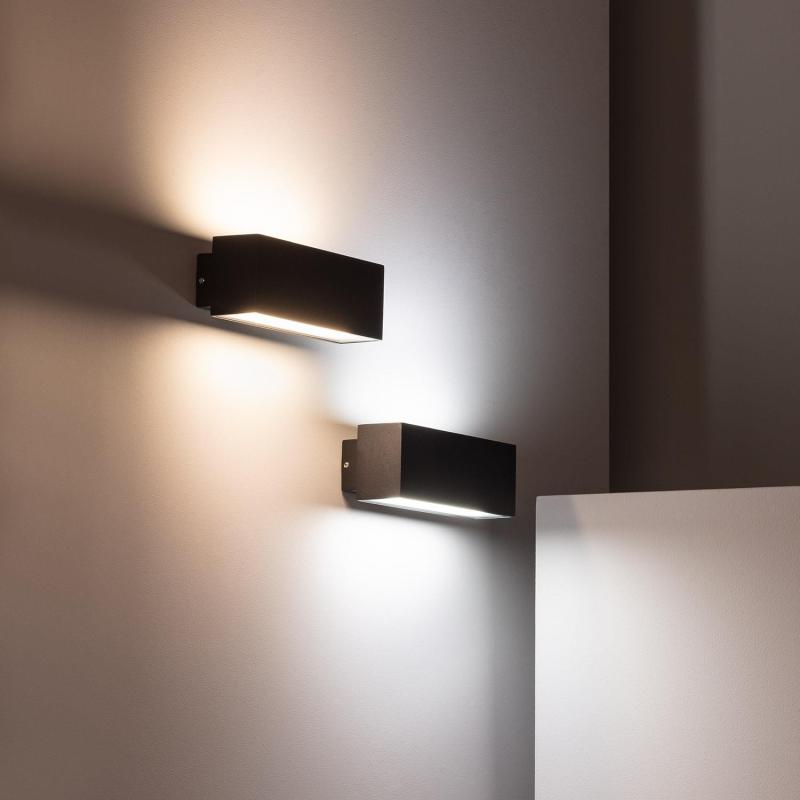 DUNEANO buitenwandlamp zwart