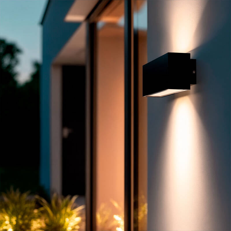 DUNEANO buitenwandlamp zwart, afbeelding 6
