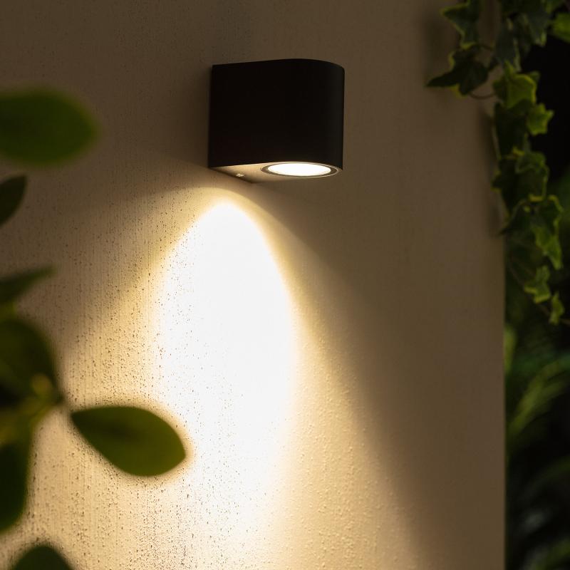 ELMAVO buitenwandlamp zwart