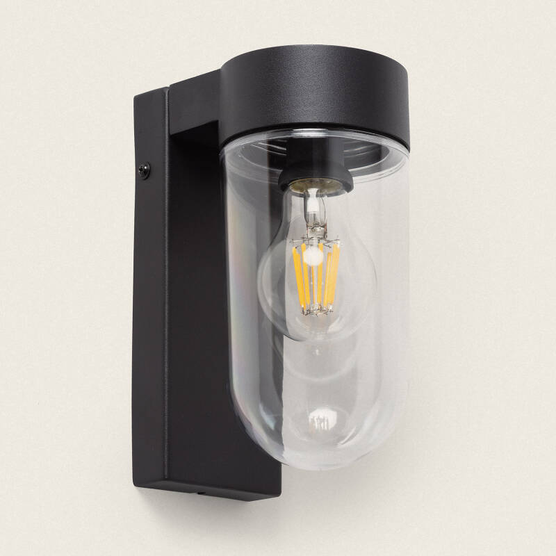 ESKANO solar buitenwandlamp zwart