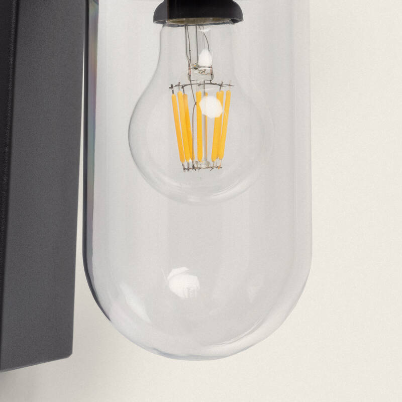 ESKANO solar buitenwandlamp zwart, afbeelding 3