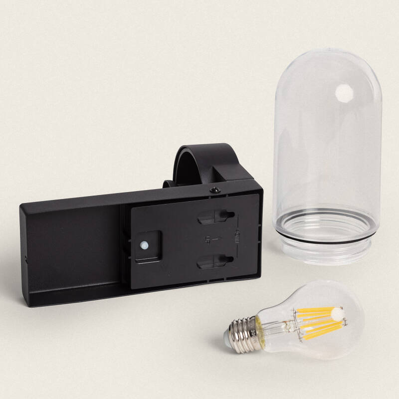 ESKANO solar buitenwandlamp zwart, afbeelding 5