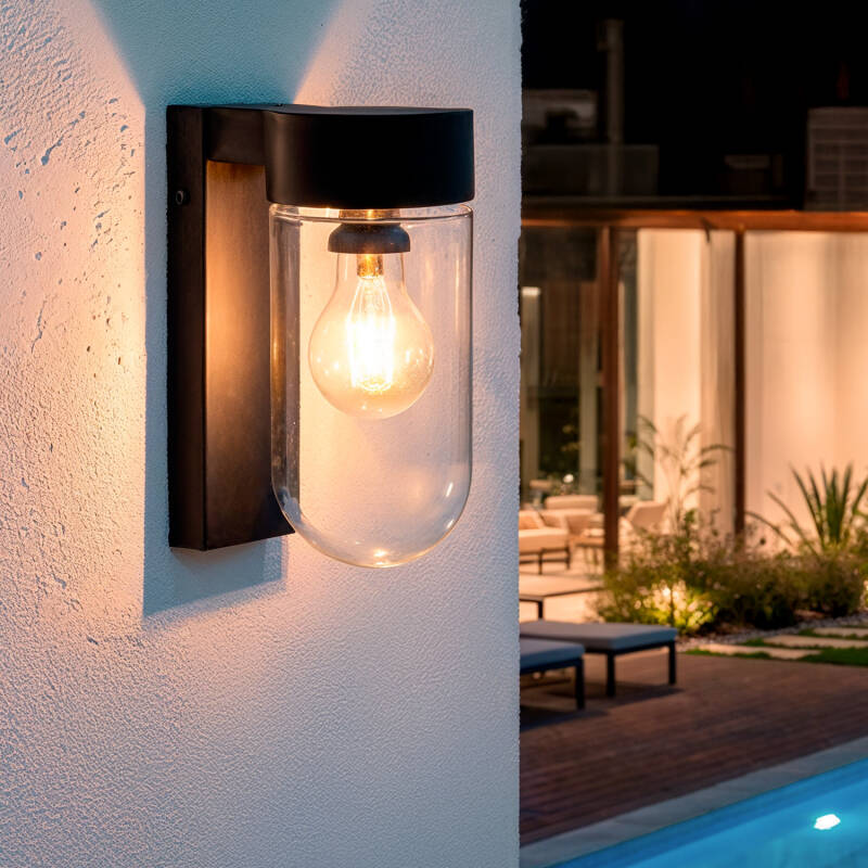 ESKANO solar buitenwandlamp zwart, afbeelding 6