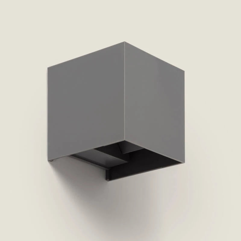 FARVARO buitenwandlamp lichtgrijs