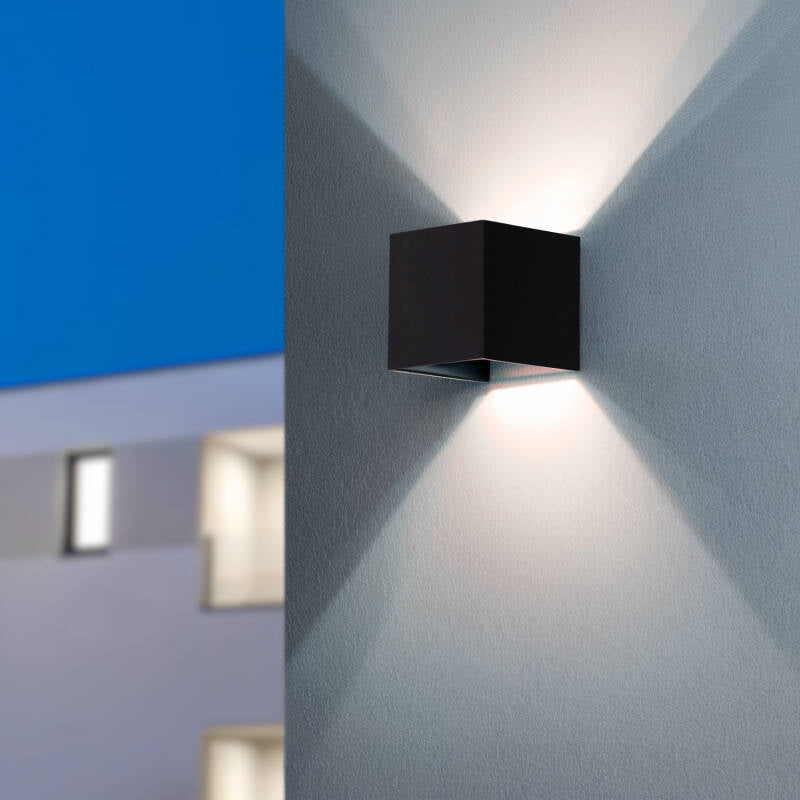 FARVARO buitenwandlamp zwart