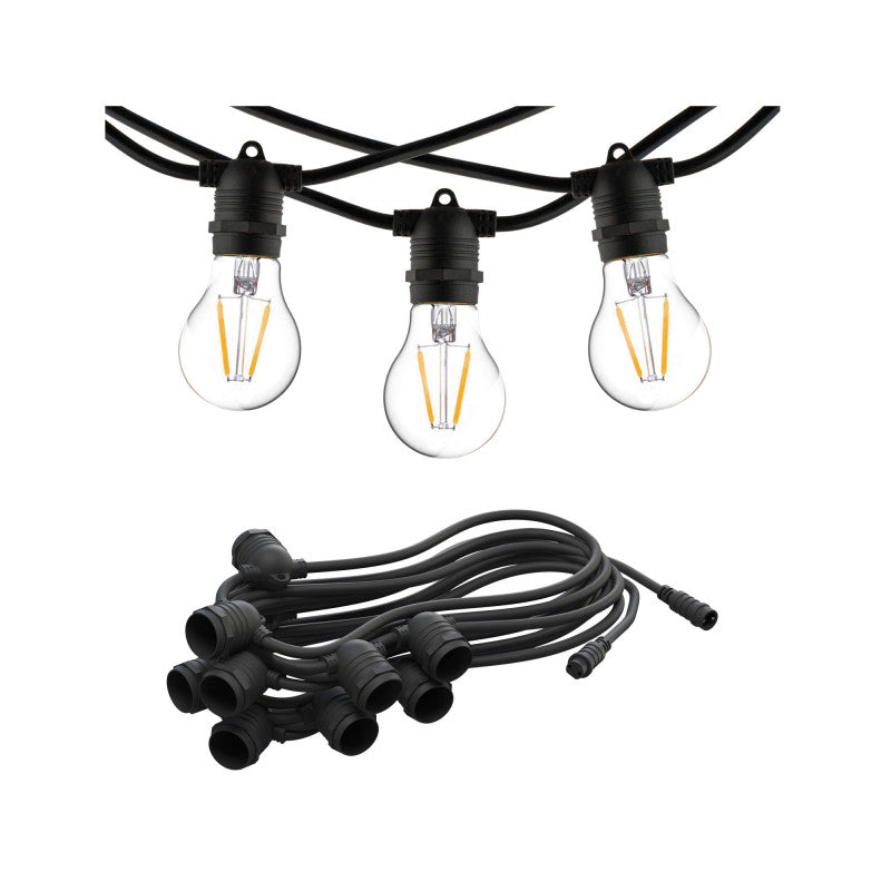 FESTOON LIGHTS lichtsnoer zwart 6 m, afbeelding 2