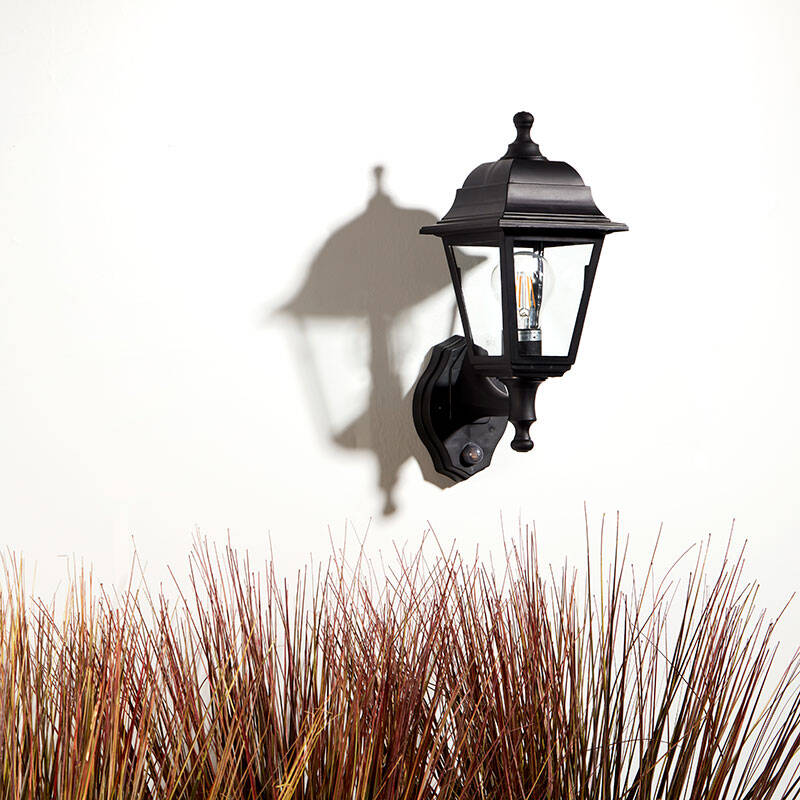FINDARO buitenwandlamp zwart