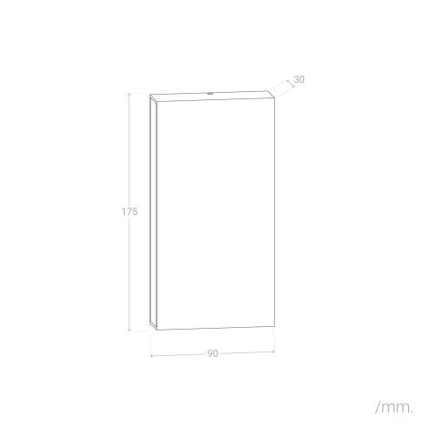FJORIVO maattekening