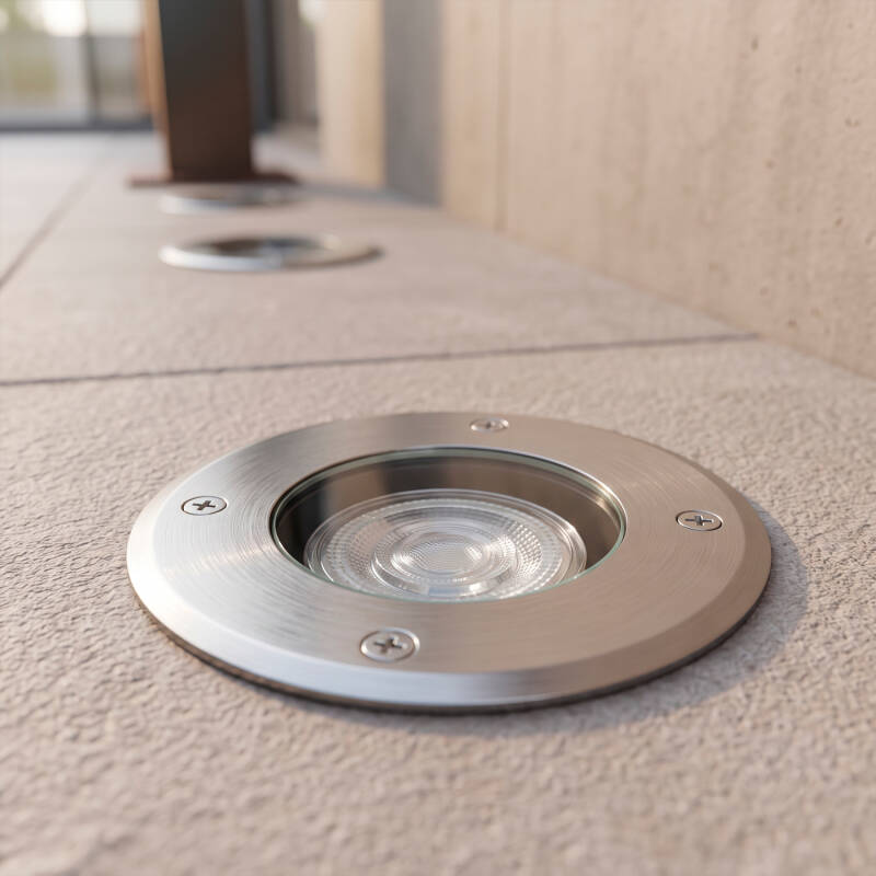 KESTARO grondspot rvs detail
