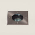 QUADRIVO grondspot inbouw vierkant rvs