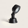 SILVIVO tuinspot op grondspies 3W zwart