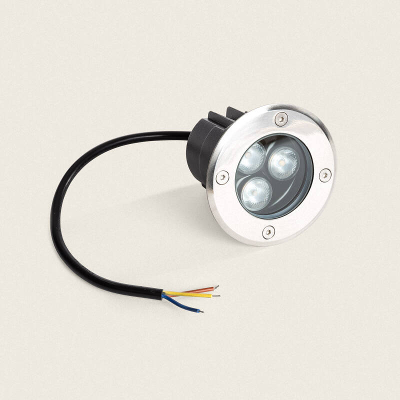 SOLVIVO grondspot 3W in bestrating