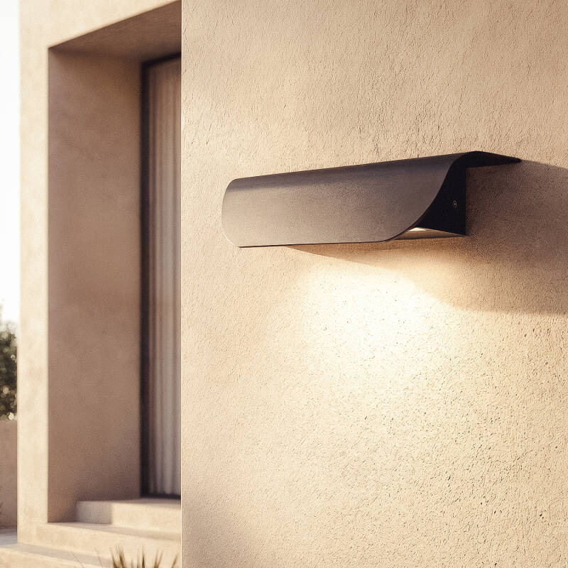 GELVAVO buitenwandlamp zwart, afbeelding 6