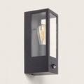 GLENAVO buitenwandlamp zwart