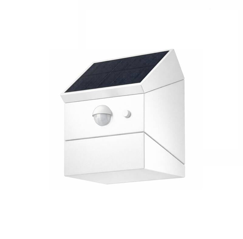 HAMRANO solar buitenwandlamp wit