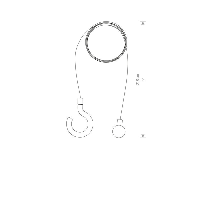 PICNIC HANGING SET ophangset grafiet, afbeelding 3