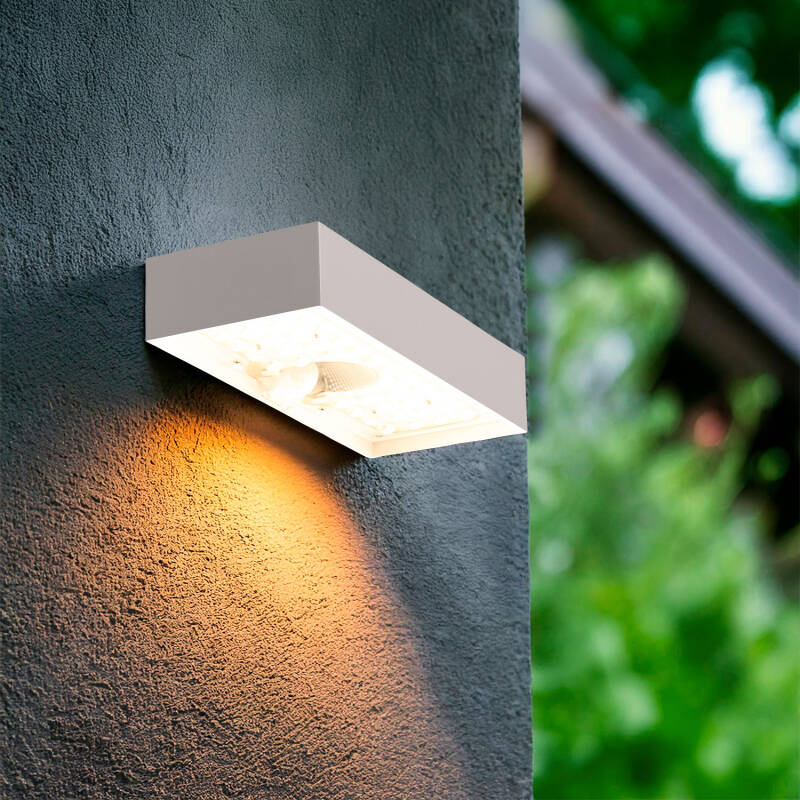 HELMARO solar buitenwandlamp wit, afbeelding 5