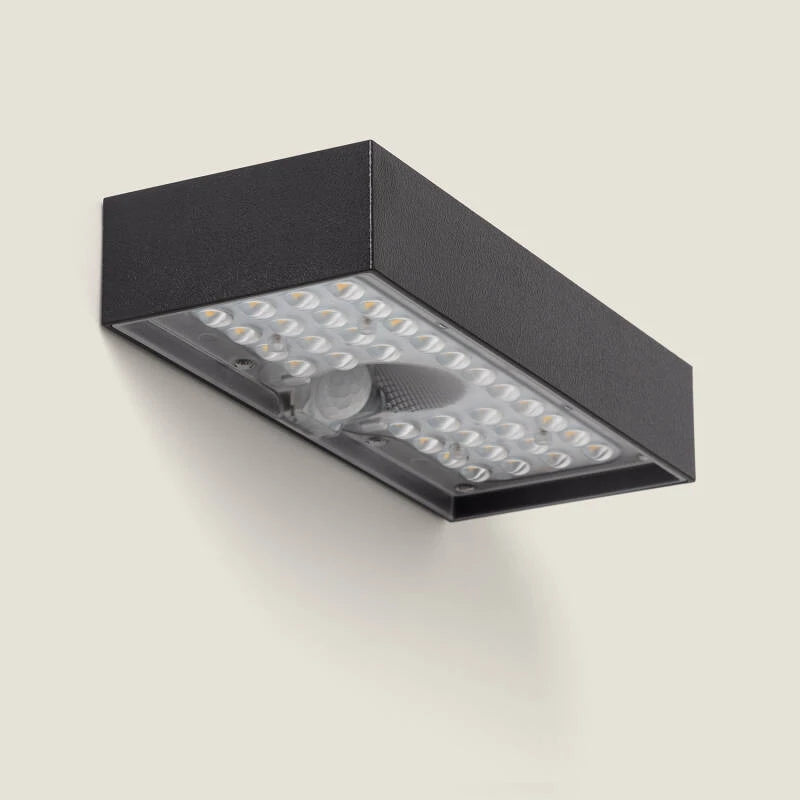 HELMARO solar buitenwandlamp zwart, afbeelding 4