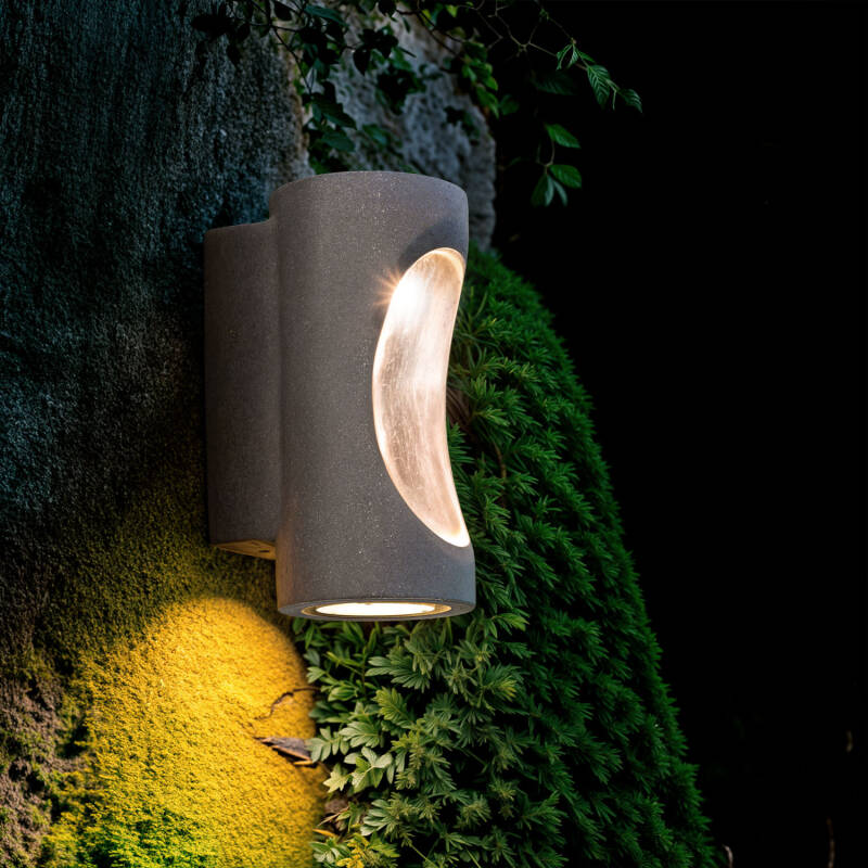 HESPARO buitenwandlamp steengrijs, afbeelding 5