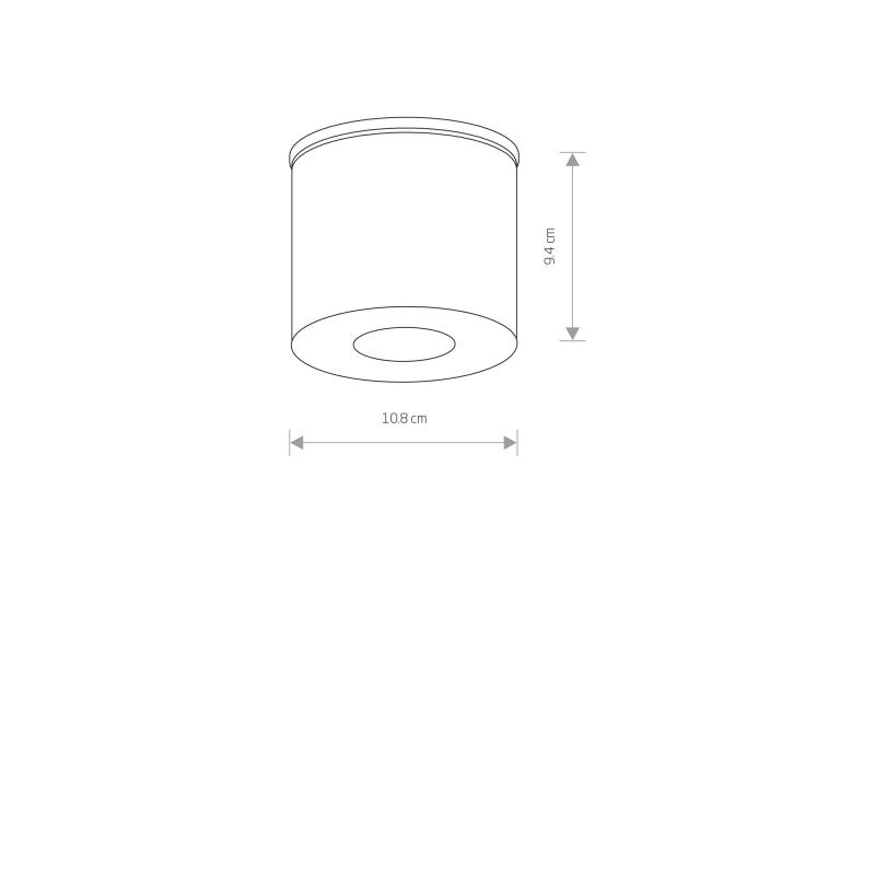 HEXA buitenplafondlamp grafiet, afbeelding 2
