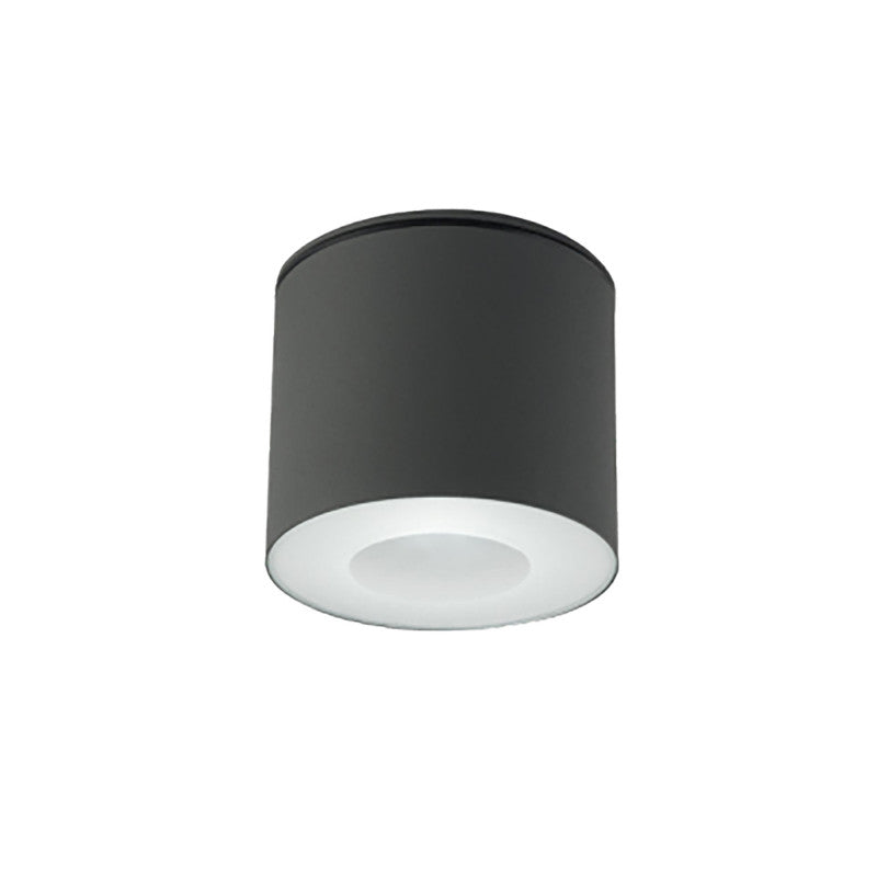 HEXA buitenplafondlamp grafiet
