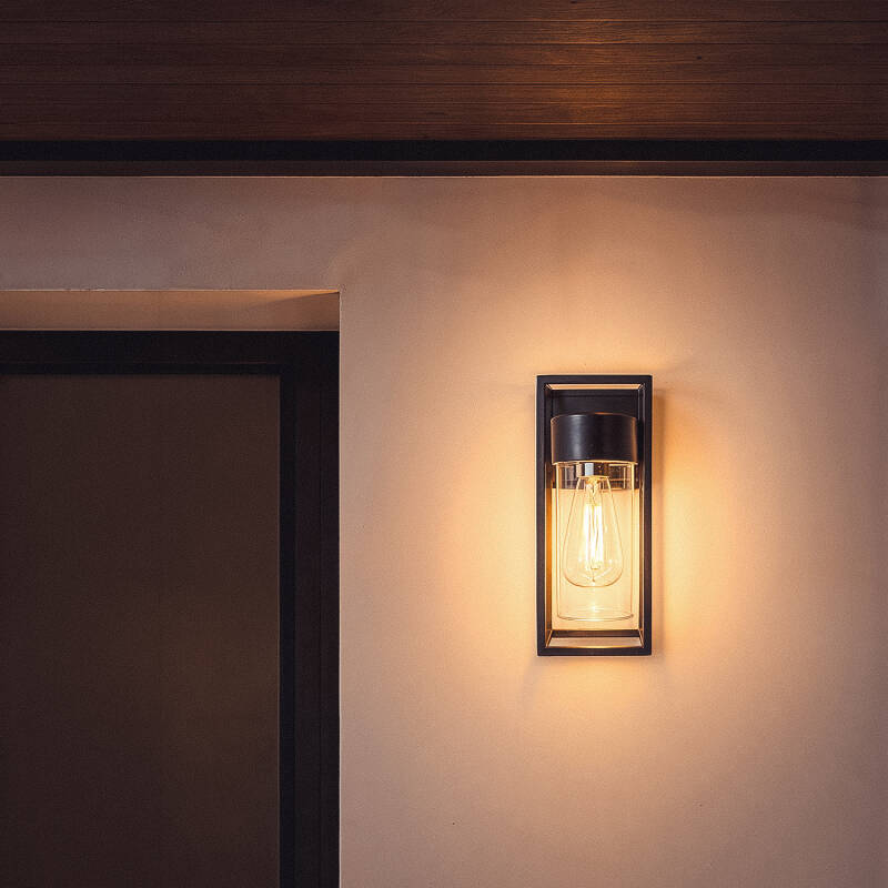 HILDANO buitenwandlamp zwart, afbeelding 5