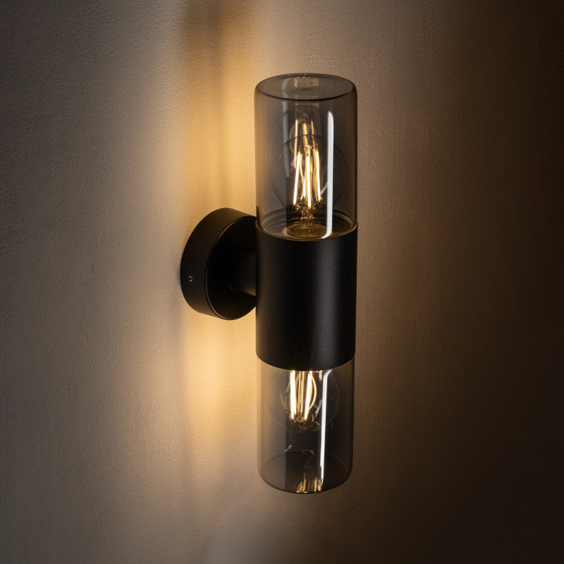 IDA II buitenwandlamp zwart, afbeelding 2