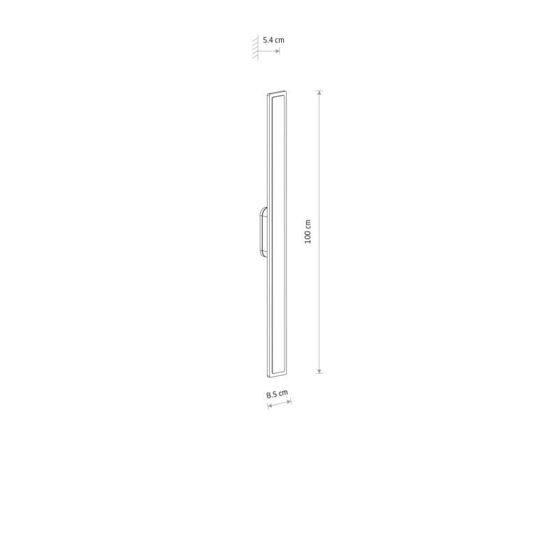 ISLA LED buitenwandlamp zand, afbeelding 7