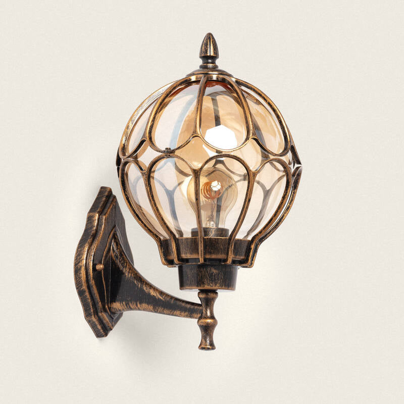 JASPAVO buitenwandlamp messing