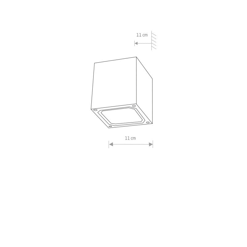 KHUMBU buitenwandlamp grafiet, afbeelding 2