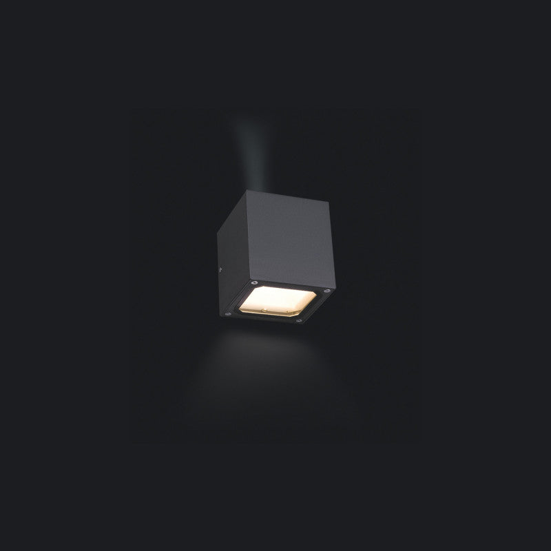 KHUMBU buitenwandlamp grafiet