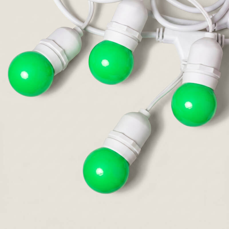FESTAVO lichtsnoer wit in de tuin