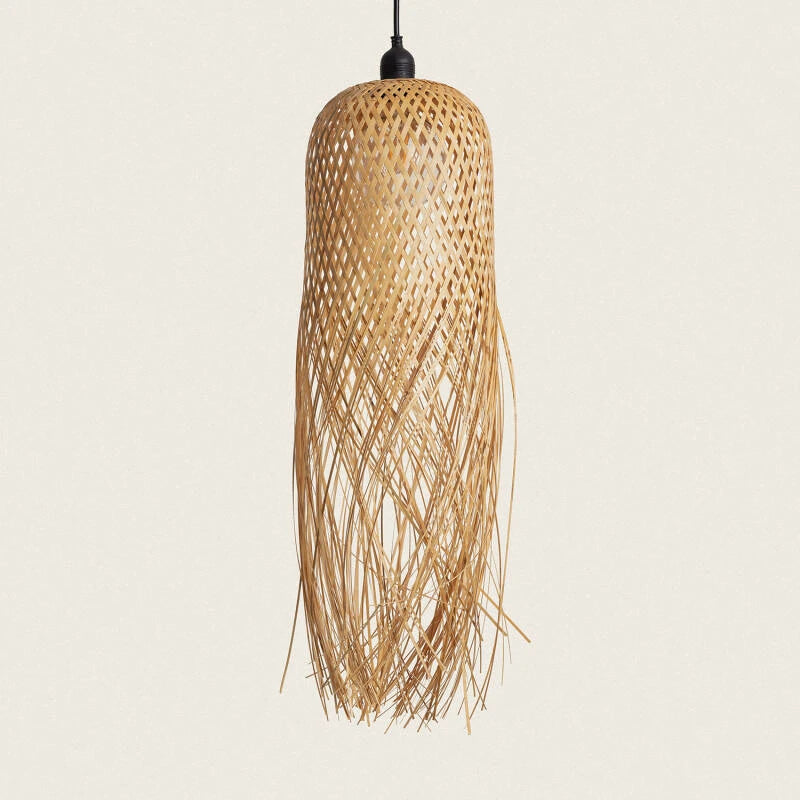 BAMBIVO buitenhanglamp bamboe naturel
