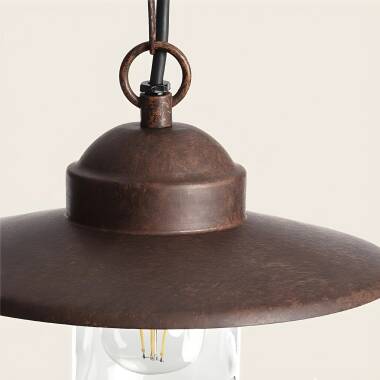 GLOBIVO buitenhanglamp donkerbruin afmetingen