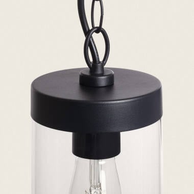 VITRAVO glazen hanglamp zwart sfeerbeeld