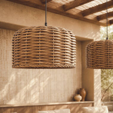 TAMBARO hanglamp rotan-effect detail