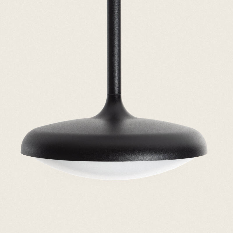 TERBANO buitenhanglamp zwart brandend