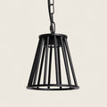 CONDARO conische buitenhanglamp zwart