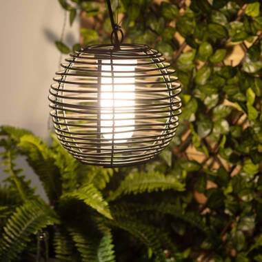 PLUMARO buitenhanglamp bruin detail