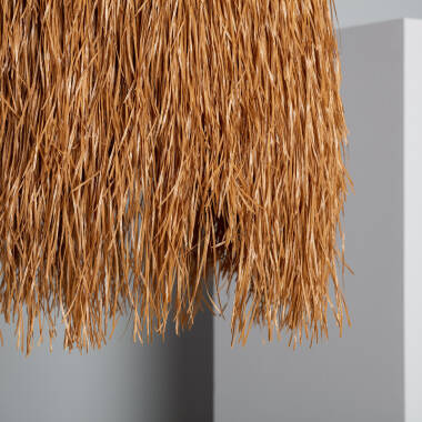 SALVIVO hanglamp rotan-effect afmetingen