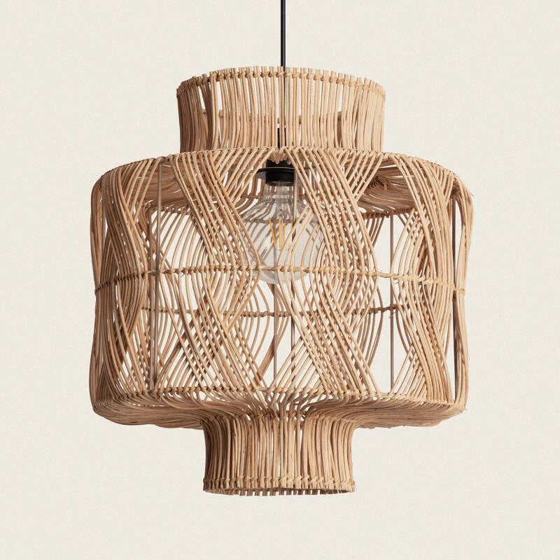 OLIVARO buitenhanglamp rotan naturel