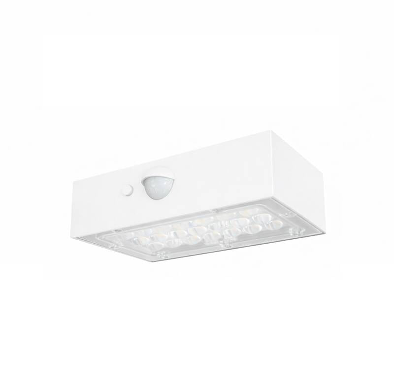 LARMARO solar buitenwandlamp wit