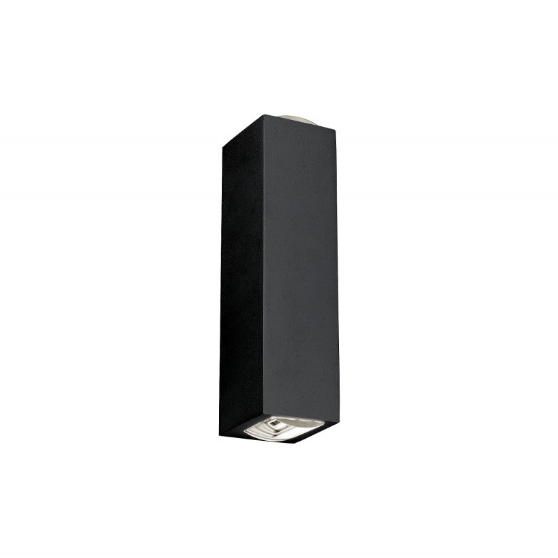 LENS LED buitenwandlamp zwart
