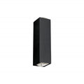 LENS LED buitenwandlamp zwart