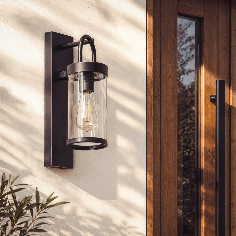 LERBIVO buitenwandlamp zwart, afbeelding 6
