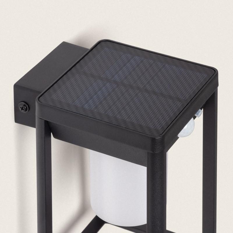 LUNDIVO solar buitenwandlamp zwart, afbeelding 2