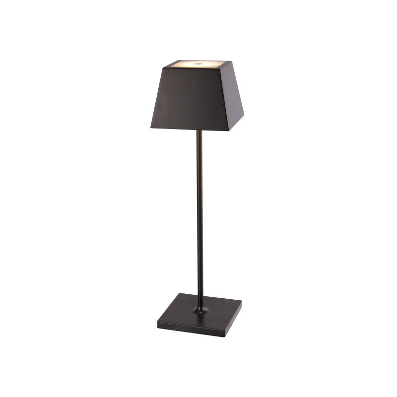MAHE LED tafellamp buiten zwart