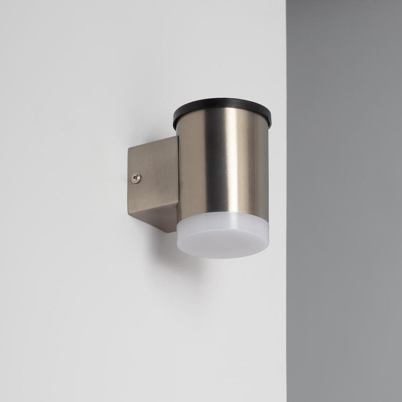 MELDARO solar buitenwandlamp grijs